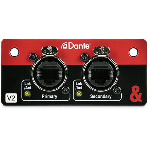  Allen & Heath SQ Dante Module for SQ Mixers and AHM-64 Audio Processor