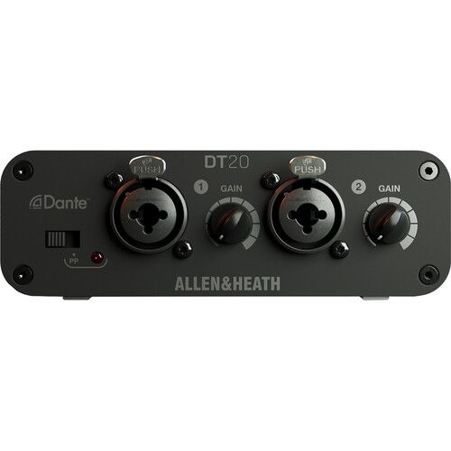  Allen & Heath DT20-X Dante Input Interface with Power Supply