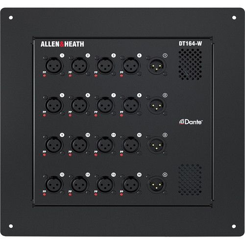  Allen & Heath DT164-W 16x4 Wallmount Dante/AES67 Audio I/O Expander