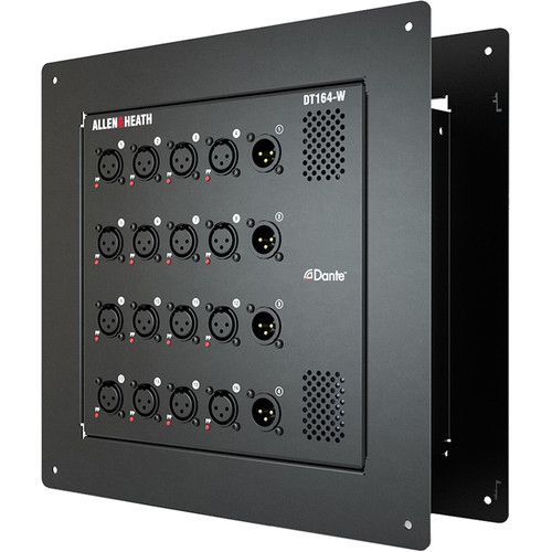  Allen & Heath DT164-W 16x4 Wallmount Dante/AES67 Audio I/O Expander