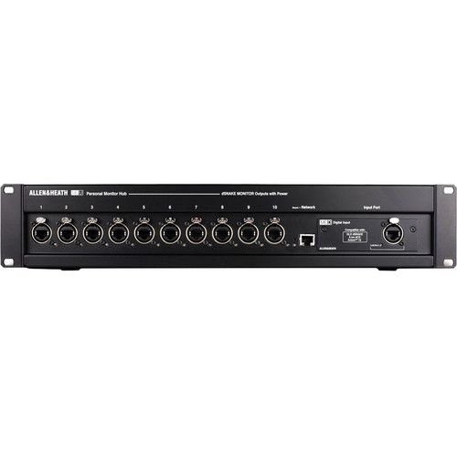  Allen & Heath ME-U 10-Port Monitor Hub for ME-1