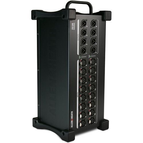  Allen & Heath DX168 Portable DX Expander for dLive Mixing Systems (16 Input / 8 Output)