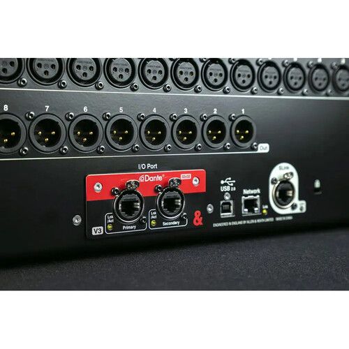  Allen & Heath SQ Dante 32x32 Module for SQ Mixers and AHM Audio Processors