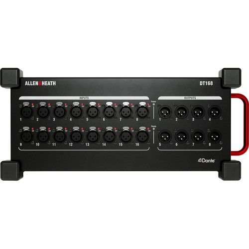  Allen & Heath DT168 16x8 Dante/AES67 Audio I/O Expander