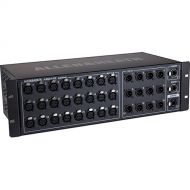 Allen & Heath AR2412 24x12 Main Remote Stage Rack for GLD & Qu Mixers (Black)