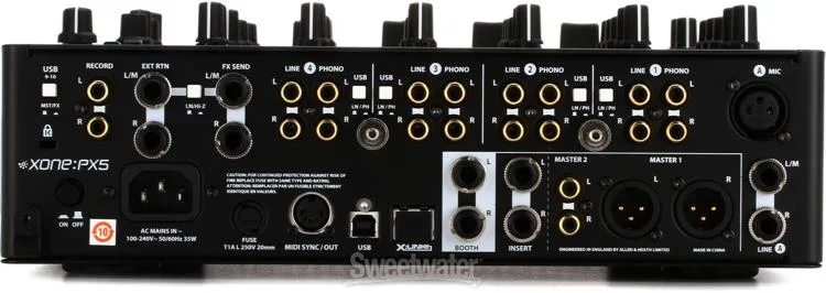  Allen & Heath Xone:PX5 4+1 DJ Mixer with Soundcard B-stock