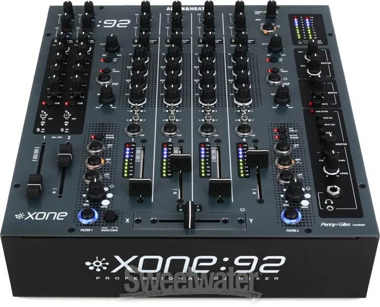  Allen & Heath Xone:92 Analogue 4-channel DJ Mixer