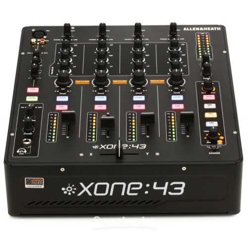  Allen & Heath Xone:43 4-channel DJ Mixer