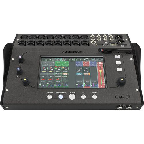  Allen & Heath CQ-18T Compact 18-Channel Digital Mixer with Touchscreen