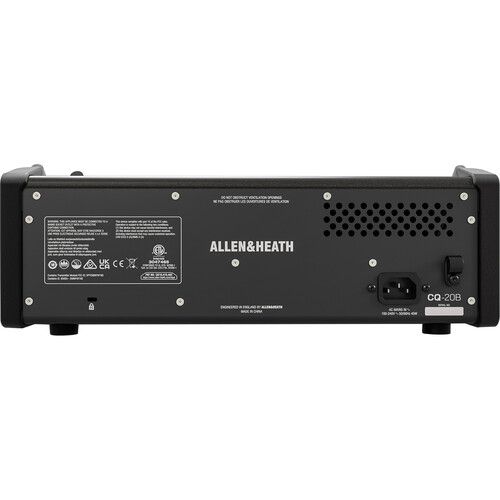  Allen & Heath CQ-20B Ultracompact 20-Channel Digital Mixer (Rackmount/Stagebox)