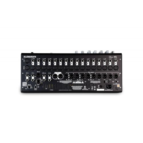  Allen & Heath QU-16C Rack Mountable Compact Digital Mixer, Chrome Edition