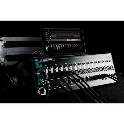  Allen & Heath QU-SB Portable 18-In14-Out Digital Mixer with Remote Wireless Control