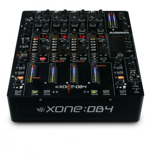  Allen & Heath Xone:DB4 4 Channel Digital DJ Mixer With Effects