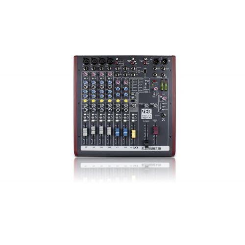  Allen & Heath AH-ZED60-10FX ZED6010FX Multi-Purpose 6-Channel Mixer with Digital Effects and USB Connectivity