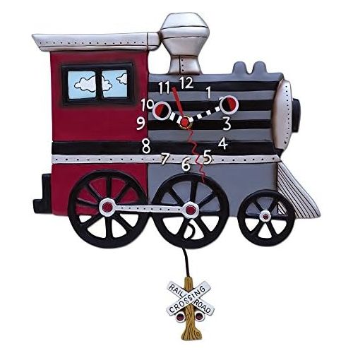  Allen Designs Choo Choo Train Pendulum Clock