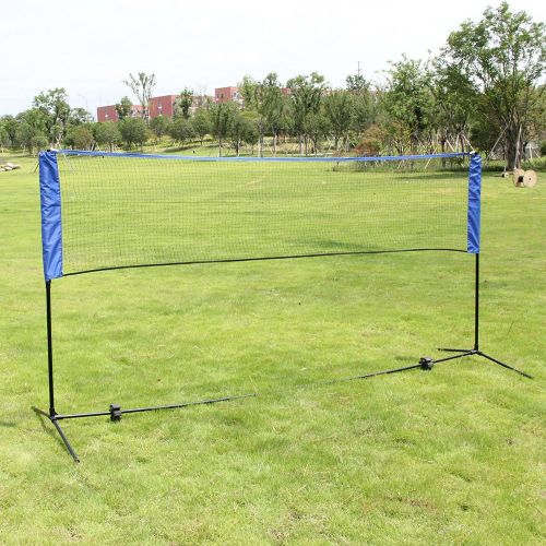  Allgoodsdelight365 allgoodsdelight365 Portable 10x5 Badminton Beach Volleyball Tennis Training Net wCarrying Bag Bonus Free ebook