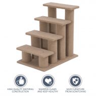 Allgoodsdelight365 allgoodsdelight365 24 Cat Tree 4-Step Stairway Perch Scratcher Pet Steps Stairs Dog Ramp Ladder