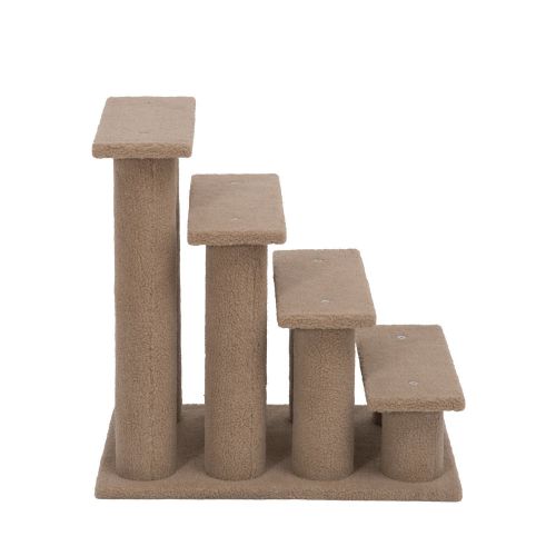  Allgoodsdelight365 allgoodsdelight365 24 Cat Tree 4-Step Stairway Perch Scratcher Pet Steps Stairs Dog Ramp Ladder