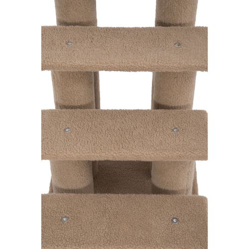  Allgoodsdelight365 allgoodsdelight365 24 Cat Tree 4-Step Stairway Perch Scratcher Pet Steps Stairs Dog Ramp Ladder