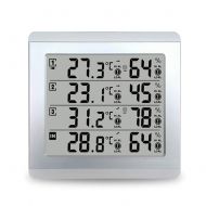 Allgreen Temperature Humidity Monitor, Digital Wireless Alarm Thermometer and Hygrometer Indoor and Outdoor