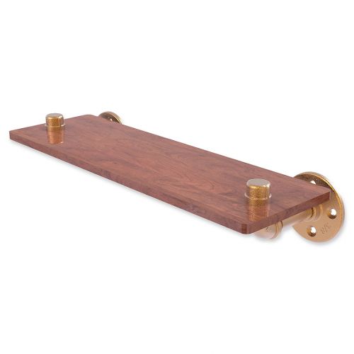  Allied Brass Pipeline Collection Ironwood Shelf