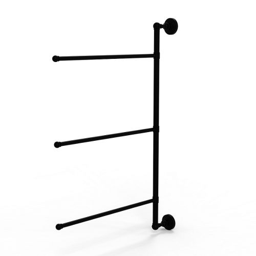  Allied Brass Waverly Place Collection 3-Swing Arm Vertical 28-Inch Towel Bar