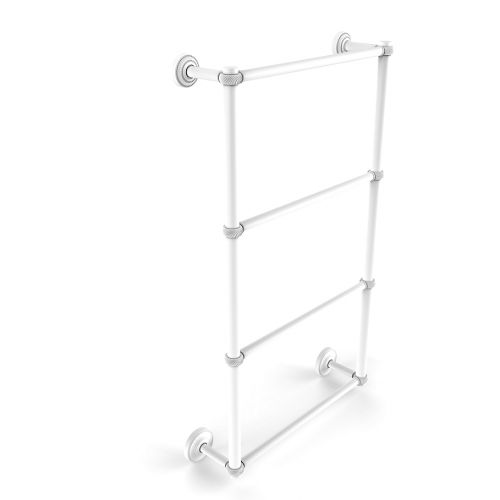  Allied Brass Dottingham Collection Ladder Towel Bar with Twisted Detail