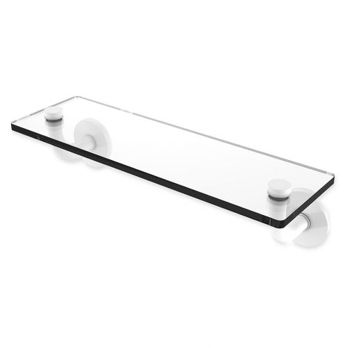  Allied Brass Remi Collection Glass Vanity Shelf with Beveled Edges