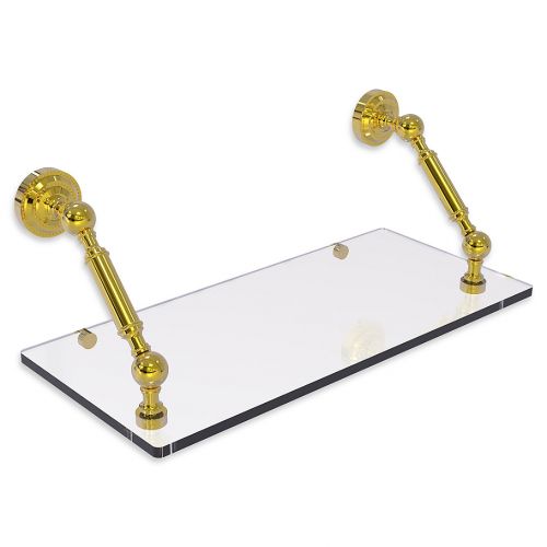  Allied Brass Dottingham Collection Floating Glass Shelf