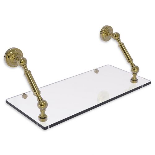  Allied Brass Dottingham Collection Floating Glass Shelf