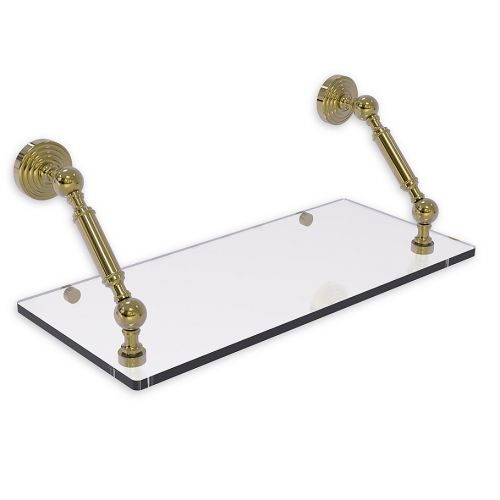  Allied Brass Waverly Place Collection Floating Glass Shelf