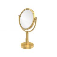 Allied Brass TR-4/2X-PB Table Mirror with 2X Magnification, Polished Brass