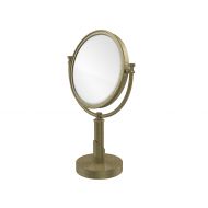Allied Brass TR-4/3X-ABR Table Mirror with 3X Magnification, Antique Brass