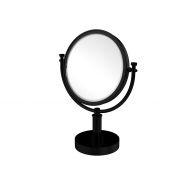 Allied Brass DM-4/4X-BKM 8-Inch Table Mirror with 4x Magnification, 15-Inch, Matte Black