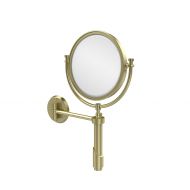 Allied Brass TRM-8/3X-SBR Tribecca Collection Wall Mounted Make-Up Mirror 8 Inch Diameter with 3X Magnification Satin Brass