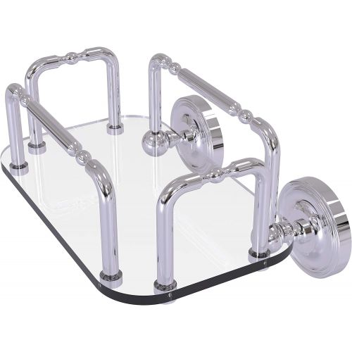  Allied Brass GT-2-PR-PC Prestige Wall Mounted Guest Towel Holder, Polished Chrome
