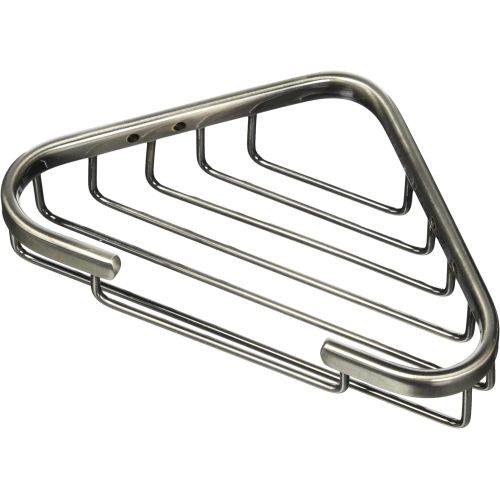  Allied Brass BSK-10ST-PC Solid Corner Shower Basket, Polished Chrome