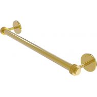 Allied Precision Industries Allied Brass 7251D/18-PB Satellite Orbit Two Collection 18 Inch Dotted Detail Towel Bar, 18-Inch, Polished Brass