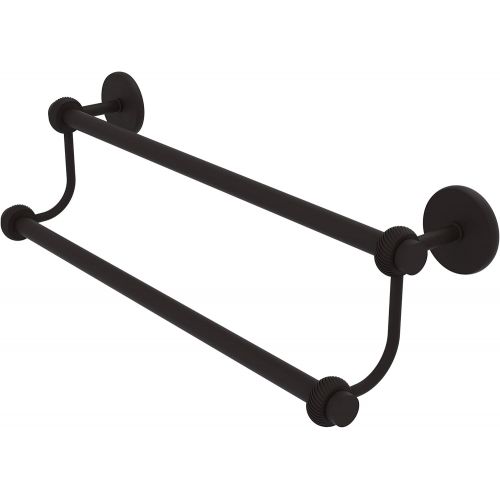  Allied Brass 7272T/36 36 Inch Double Towel Bar, Oil Rubbed Bronze