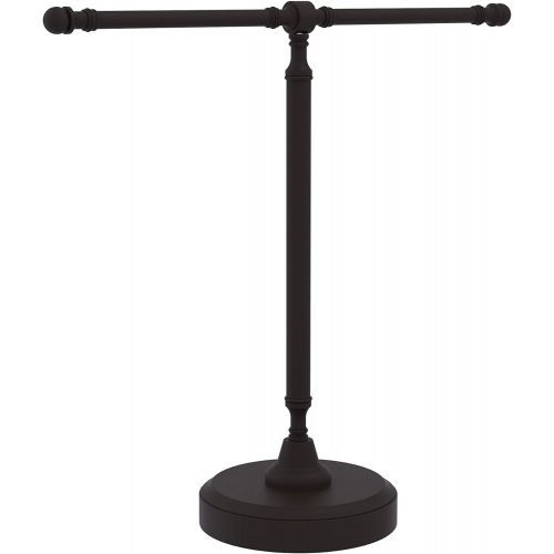  Allied Brass RWM-2-ORB Vanity Top 2 Arm Guest Towel Holder, Oil Rubbed Bronze