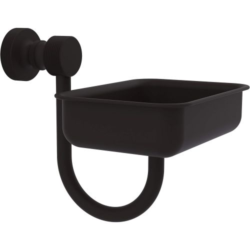  Allied Brass FT-32-ORB Foxtrot Collection Wall Mounted Soap Dish, Oil Rubbed Bronze