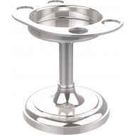 Allied Precision Industries Allied Brass S-55-PC Vanity Top Tumbler and Toothbrush Holder, Polished Chrome