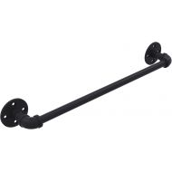 Allied Brass P-200-18-TB Pipeline Collection 18 Inch Towel Bar, 18, Matte Black