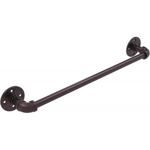  Allied Precision Industries Allied Brass P-200-18-TB Pipeline Collection 18 Inch Towel Bar, 18, Antique Bronze