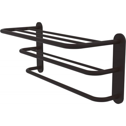  Allied Precision Industries Allied Brass HTL-3-ORB Three Tier Hotel Style Drying Rack Towel Shelf, Oil Rubbed Bronze