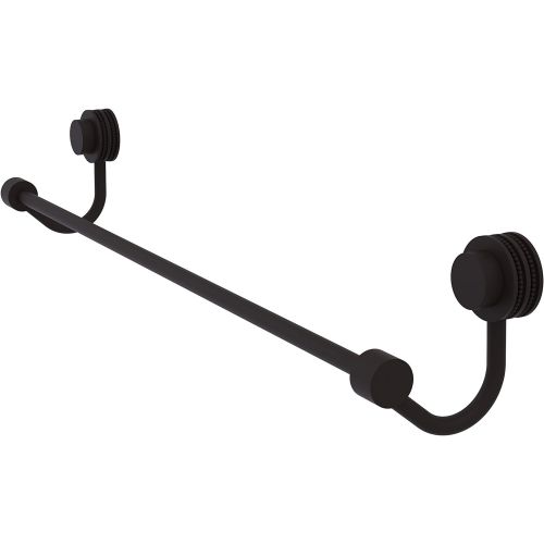  Allied Precision Industries Allied Brass 421D/24-ORB Venus Collection 24 Inch Dotted Accent Towel Bar, 24-Inch, Oil Rubbed Bronze