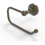 Allied Brass WP-24E-ABR Waverly Place Collection European Style Tissue Toilet Paper Holder, Antique Brass