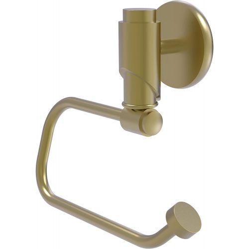  Allied Precision Industries Allied Brass TR-24E-SBR Tribecca Collection European Style Tissue Toilet Paper Holder, Satin Brass