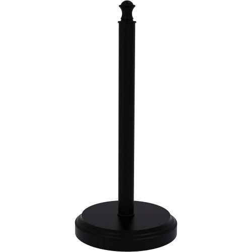  Allied Precision Industries Allied Brass Carolina Collection Counter Top Stand Paper Towel Holder, Matte Black