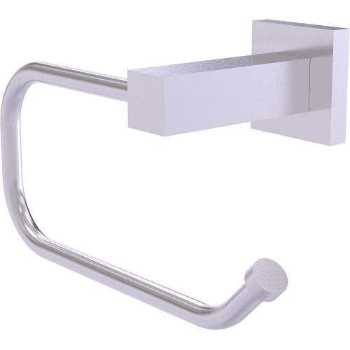  Allied Precision Industries Allied Brass MT-24E Montero Collection Euro Style Tissue Toilet Paper Holder, Satin Chrome